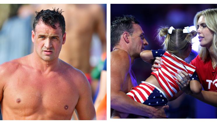 Райън Лохте - Лохте показа новата след развода