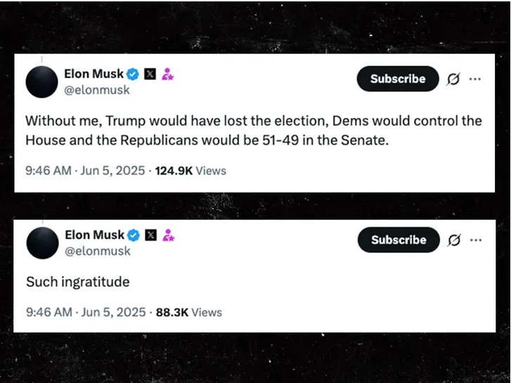 Илон в туитър