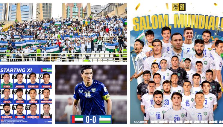 Узбекистан ОАЕ световни квалификации - Пълен Ташкент след 0:0 в Абу Даби