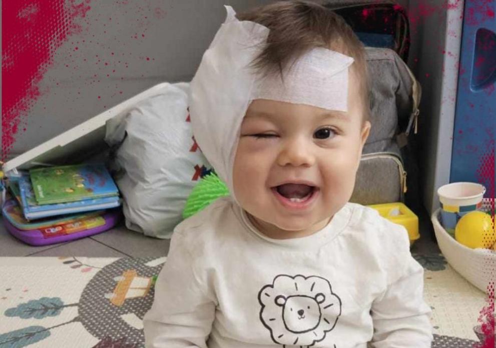 Малкият Адриан е едва 10-месечен, но вече води неравна битка