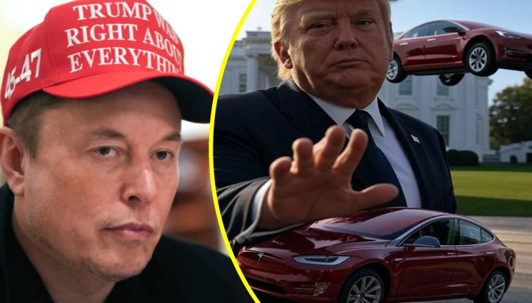 Мъск Тръмп тесла - СЛЕД СБЛЪСЪКА ТРЪМП-МЪСК: Отнесе го теслата! (СНИМКИ+ВИДЕО)