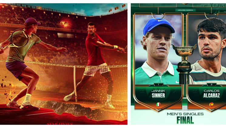 Яник Синер Ролан Гарос - №1 срещу №2 и при мъжете на „Ролан Гарос”