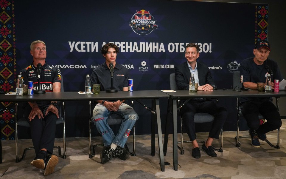 Пресконференция на Никола Цолов и Дейвид Култард