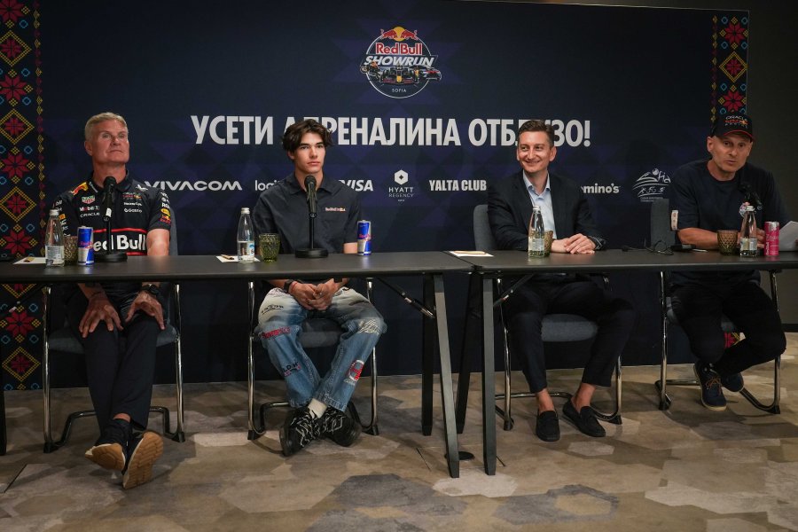 Пресконференция на Никола Цолов и Дейвид Култард1