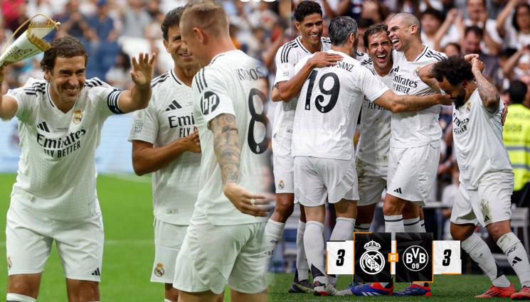 Реал Борусия легенди -