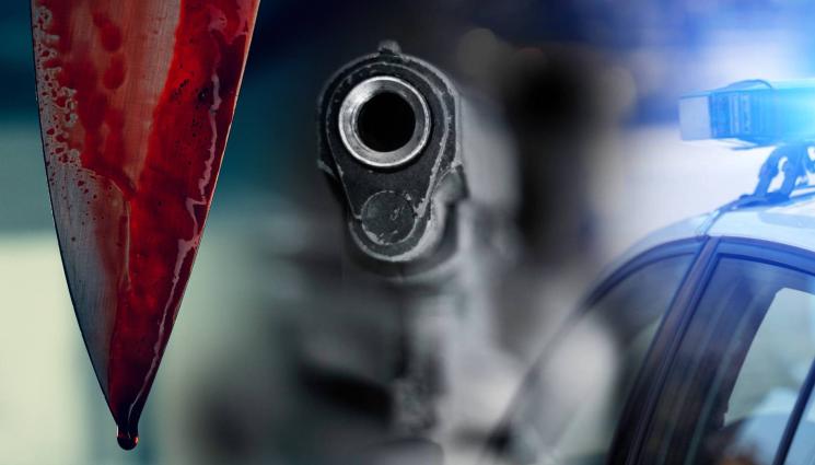 пистолет полиция нож - ПЪЛНА ЛУДОСТ: Двама пощуриха цяла квартал