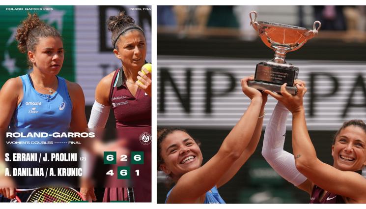 Джазмин Паолини Сара Ерани Ролан Гарос - Парижкият клей щастлив за бамбините