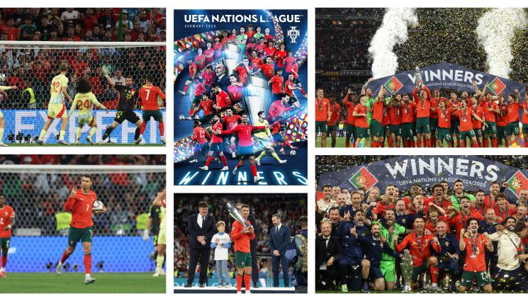 Португалия Испания Лига на нациите - Роналдовците го направиха!