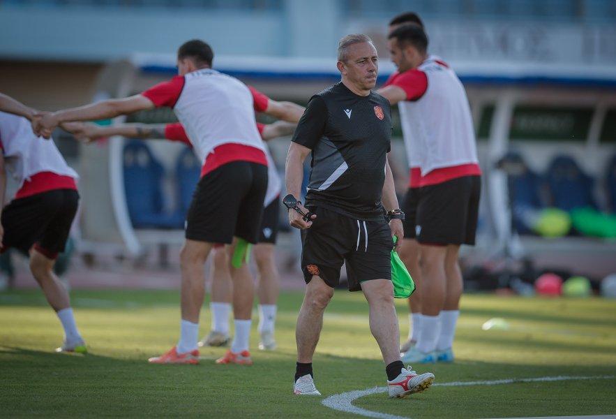 Тренировка на националния отбор по футбол1