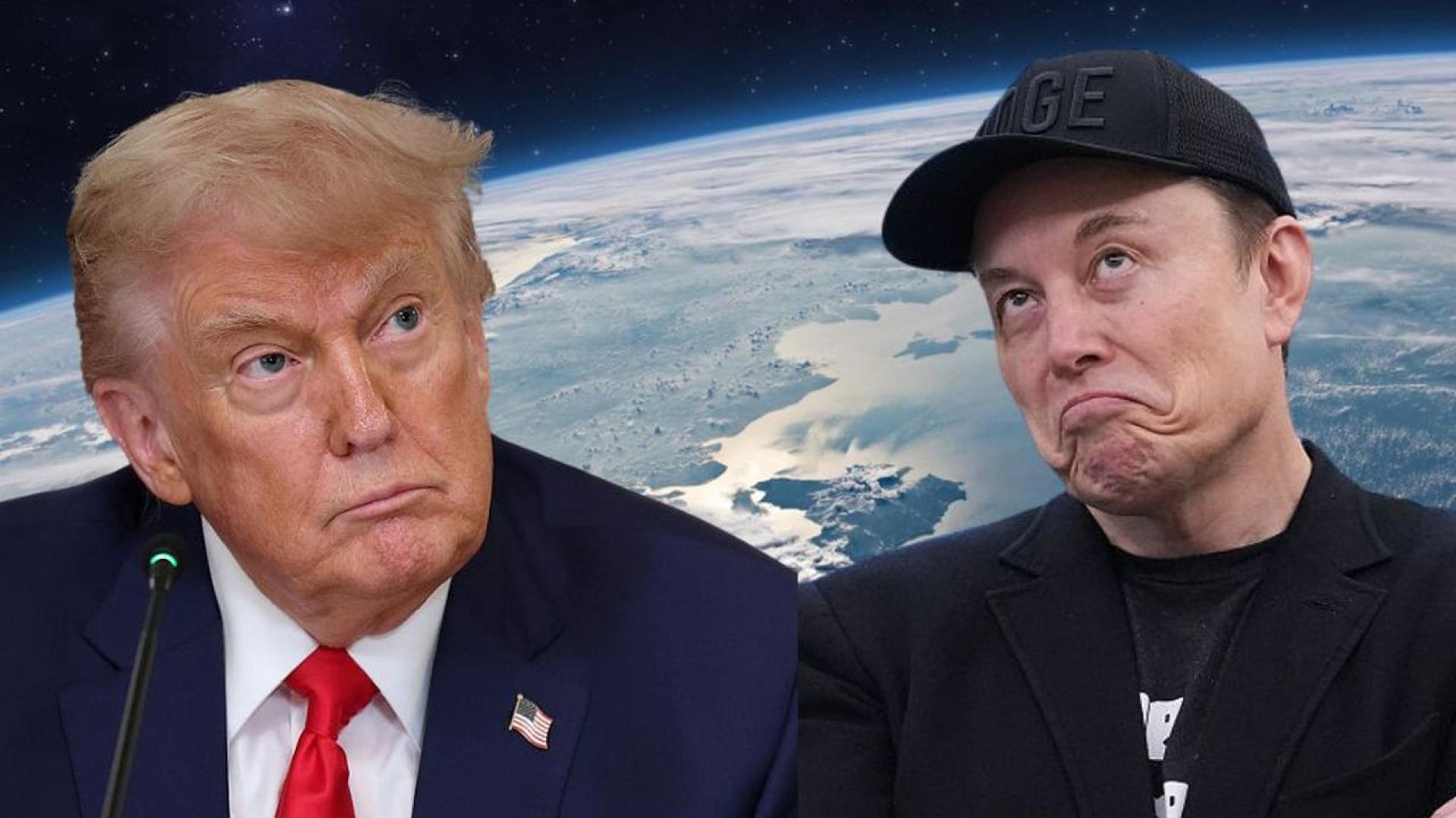 Онлайн напрежението между милиардера Илон Мъск и президентa на САЩ