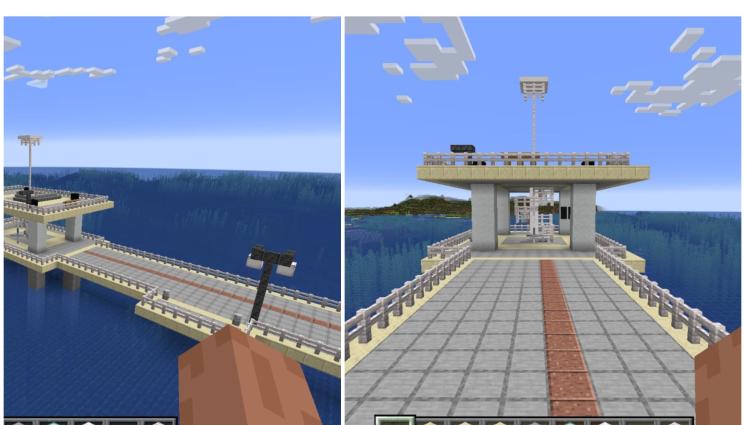 мост - МЛАДЕЖ ПРОСЛАВИ РОДИНАТА НИ: Бургаският мост влезе в хита Minecraft!