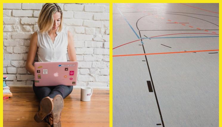 дя - ДОМАШНИ СЪВЕТИ: БЛЯСЪК В ТЪМНИТЕ СТАИ - рисунки по пода увеличават жилищната площ