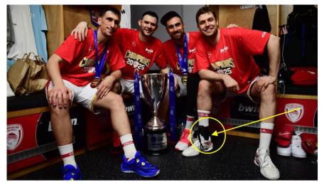 Александър Везенков Олимпиакос титла глезен