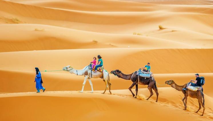 маракеш - НЕЗАБРАВИМО ПРЕЖИВЯВАНЕ: Разходка с камили из пустинята Сахара! (СНИМКИ)