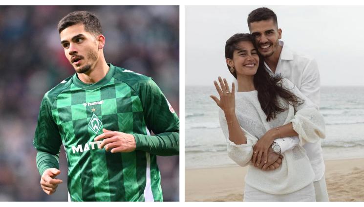 Андре Силва - Нападател взе моделка година след годежа