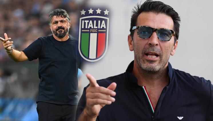 Гатузо Буфон Италия - Докъде я докараха: Буфон потвърди избора на посредствен треньор за Италия