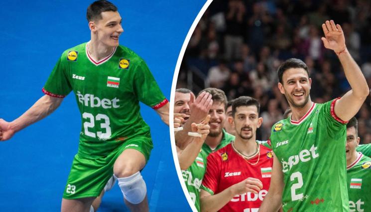 Спорт - Волейболистите начукаха каските на германците - 3:2