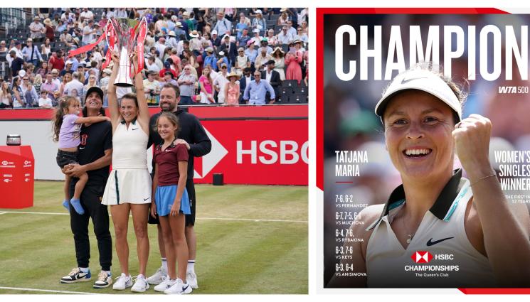 Татяна Мария Куинс - Германска мама влезе в историята на тениса