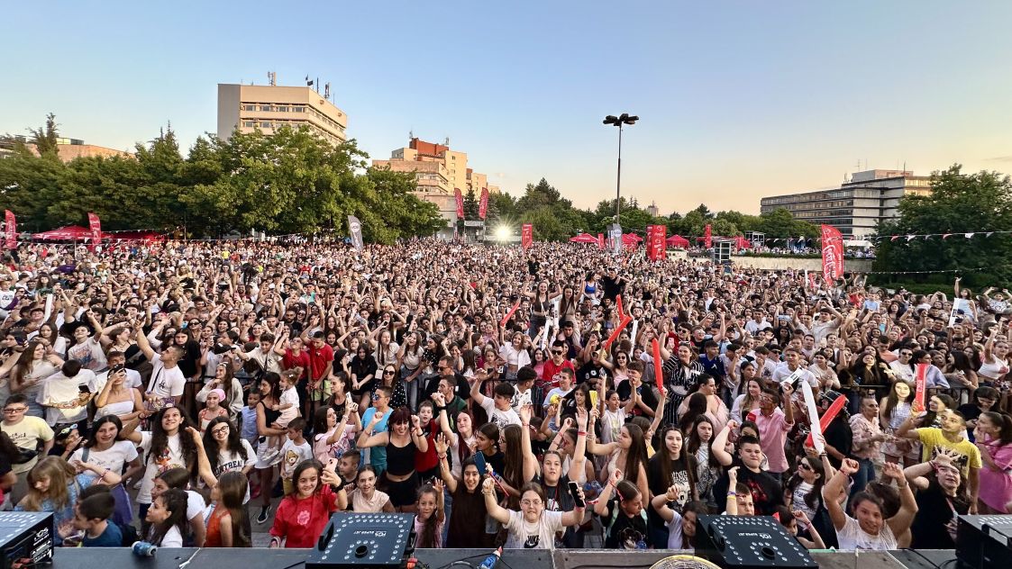 Coca-Cola The Voice Happy Energy Tour 2025 покори сърцата на феновете в Благоевград
