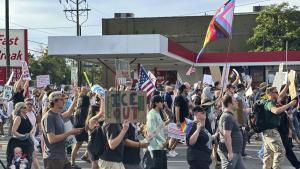 демонстрация срещу Тръмп