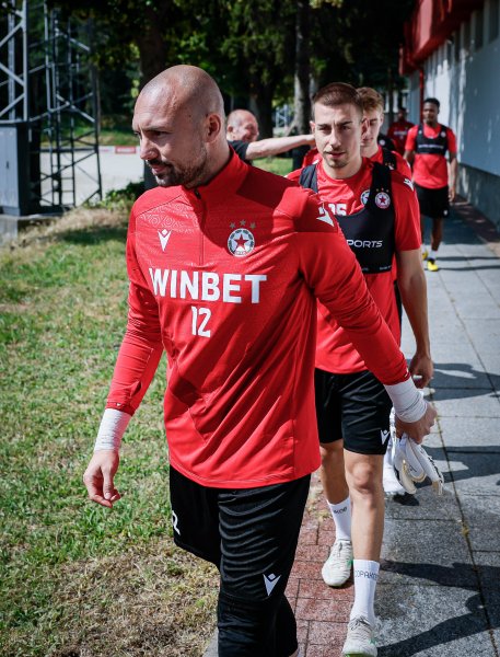 Първа тренировка на ЦСКА от лятната подготовка1