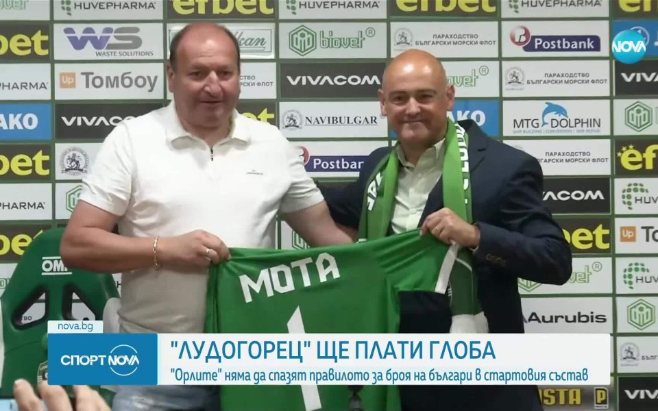 Лудогорец представи новия треньор Руи Мота (видео) - БГ Футбол - efbet ...