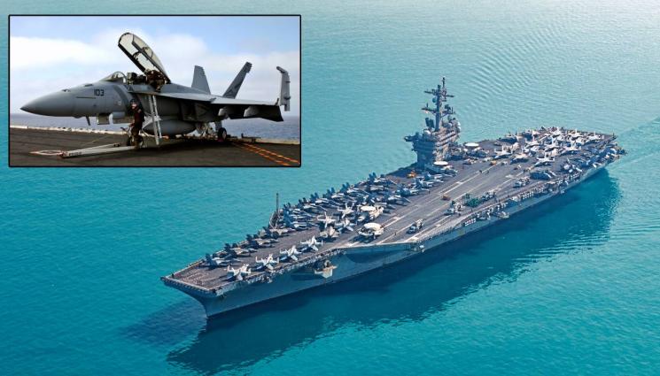 самолетоносач - В ЗАЩИТА НА ИЗРАЕЛ: САЩ праща ударна група в Близкия изток