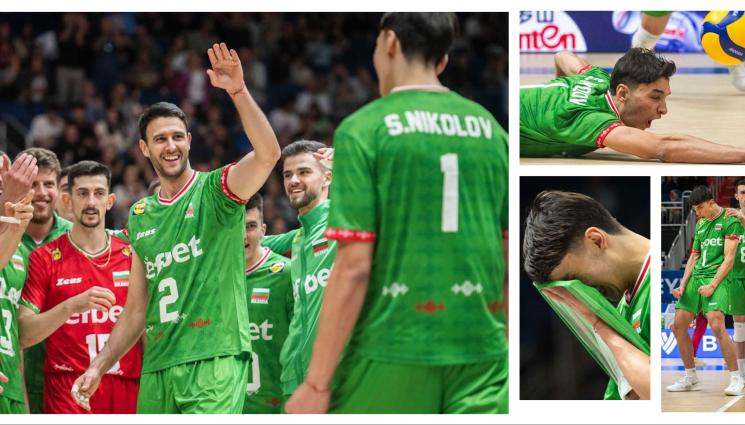 Симеон Николов - Наше момче попадна сред най-добрите в първата седмица от Лига на нациите по волейбол