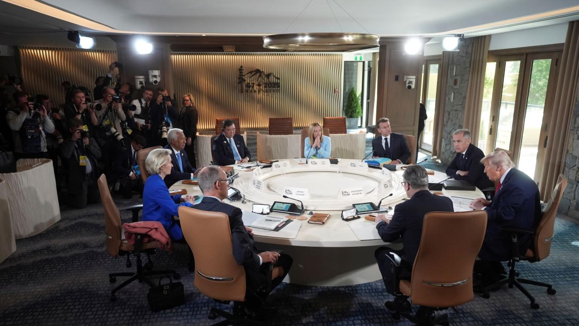 Лидерите на страните от Групата на седемте Г 7 се споразумяха