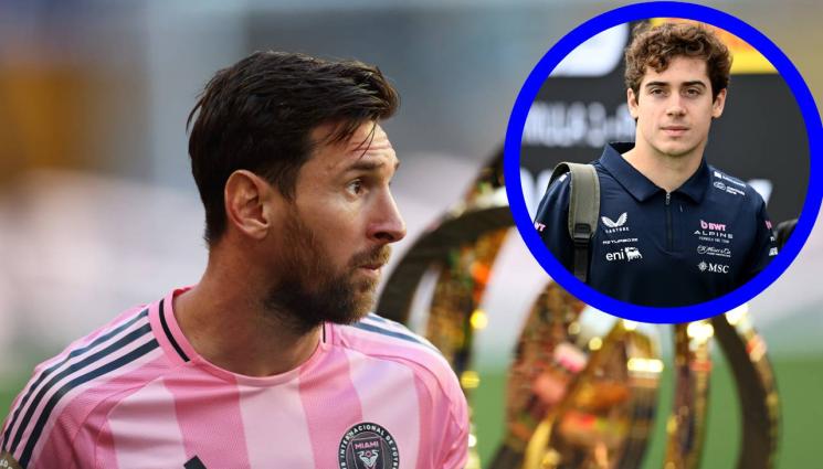 Лионел Меси - НЕОЧАКВАН ПОДАРЪК: Меси получи каска от пилот от Формула 1