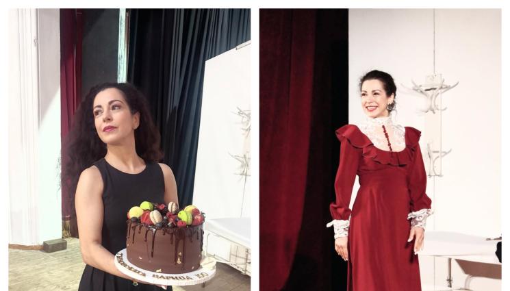 Елена Петрова - Елена Петрова празнува юбилей като царица, подариха й торта