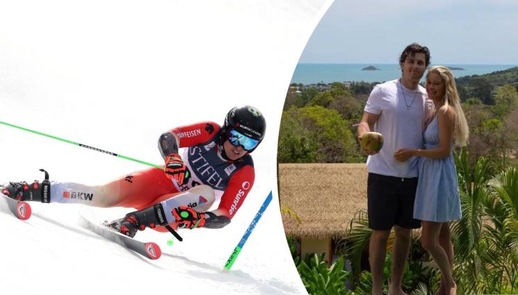 Ливио Симоне Мелани Симоне - Скиорска фамилия с поредна сватба