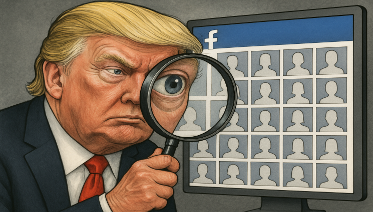тръмп фейсбук - ПОД ЛУПА: Тръмп рови във Фейса на 200 българи!