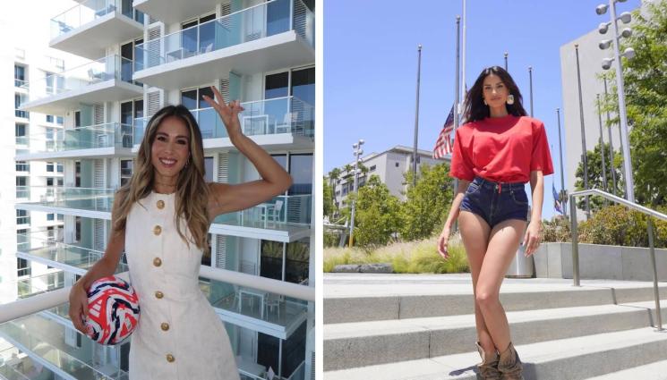 Дилета Леота Елеонора Инкардона - Секси журналистки блестят в САЩ