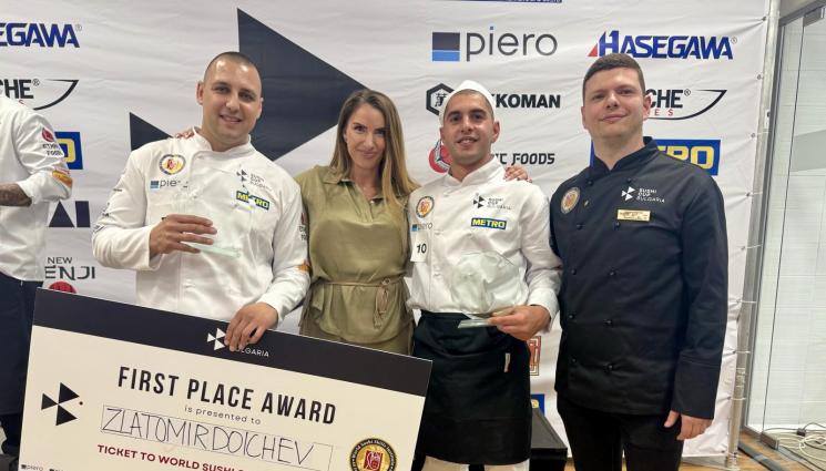 Happy - Безпрецедентна победа за суши майсторите на HAPPY, печелят втора поредна година първите места в Sushi Cup България