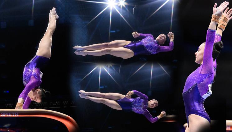 Валентина Георгиева прескок - Летящата Валя изпревари олимпийска шампионка в Париж