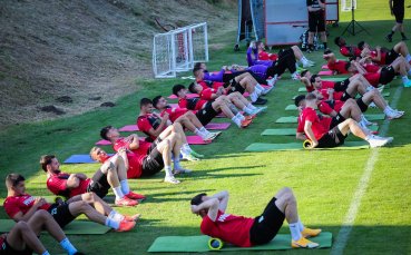 Новото попълнение на ЦСКА изгледа заниманието на 