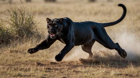 черен леопард