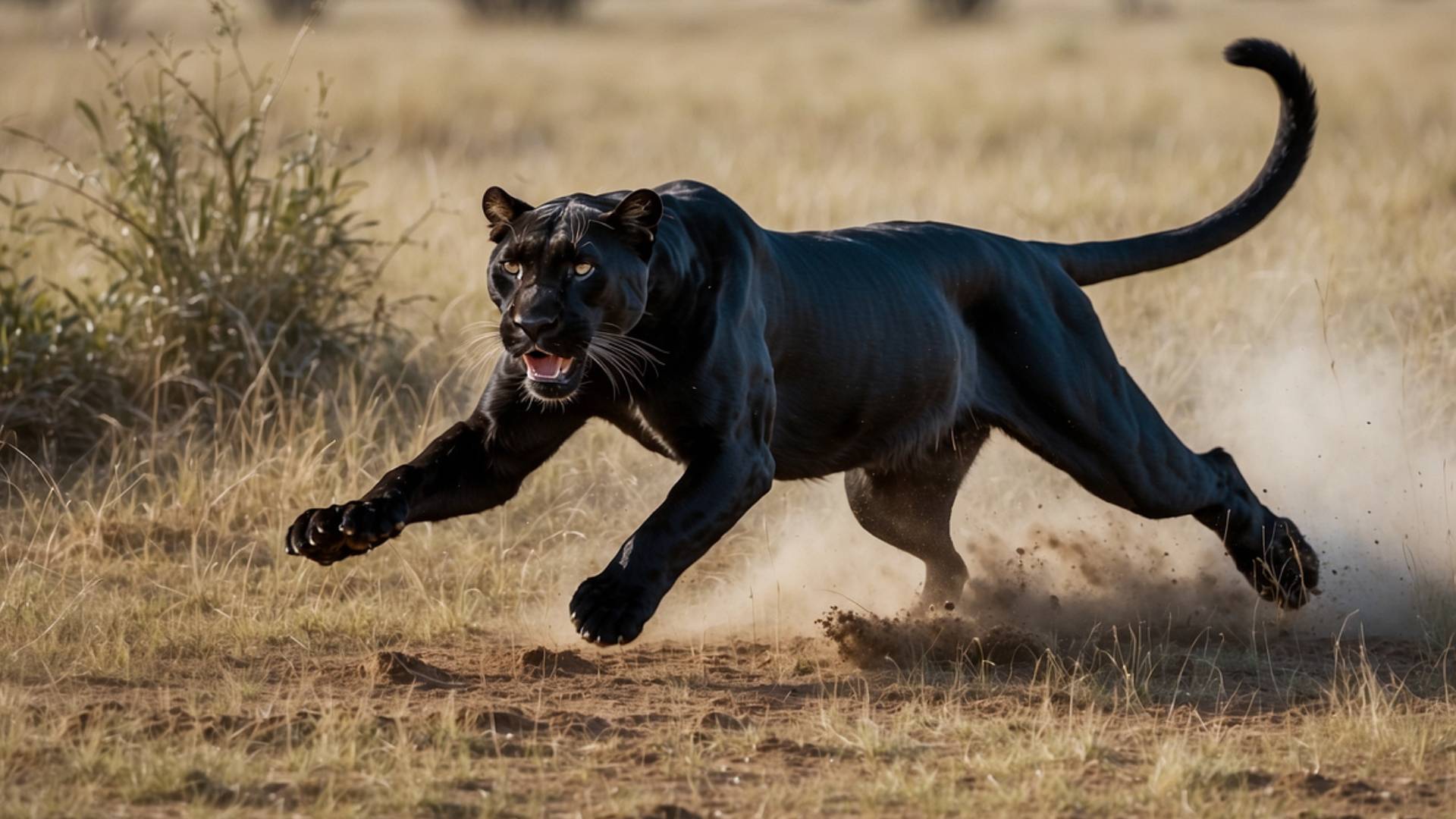 черен леопард