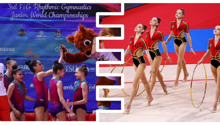 художествена гимнастика - Два златни медала за България на световното при малките грации