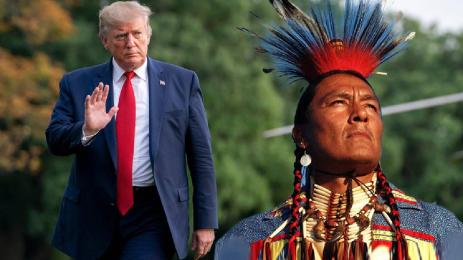 тръмп индианци