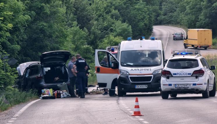 ПТП - Млада жена пострада при катастрофа в Монтанско