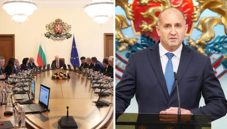 мс радев - МС и президентът за ескалацията в Близкия изток