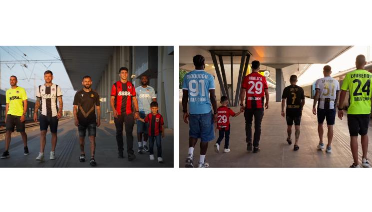 Локо София нов екип - Локо София представи аутфита си за следващия сезон от перона на Централна гара