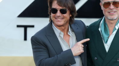 Tom Cruise подкрепи Brad Pitt на премиерата на "F1" в Лондон