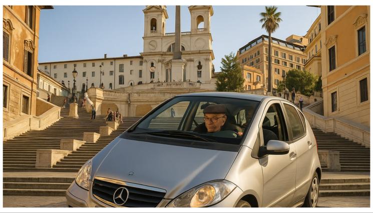 кола - ЗАРАДИ МЕНТЕ НАВИГАЦИЯ: Дядка- каскадьор пришпори межджана си!  (ВИДЕО)