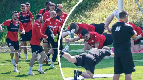 ЦСКА тренировка