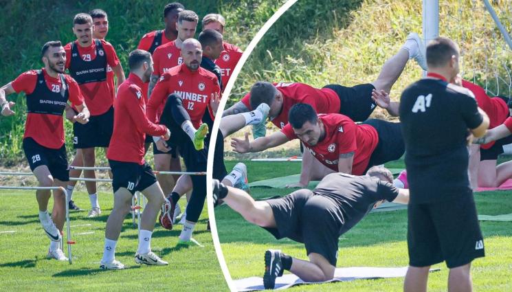 ЦСКА тренировка - Сериозен удар по селекцията на ЦСКА