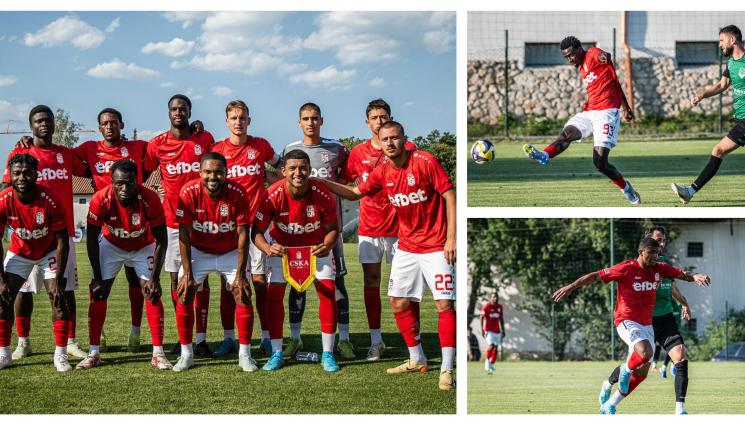 ЦСКА 1948 Егнатия - Разноцветно-мултинационалният 1948 падна от албанци в Банско