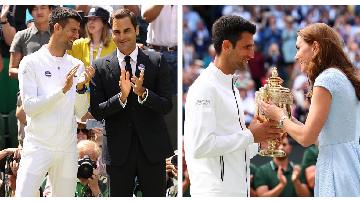 Новак Джокович Роджър Федерер